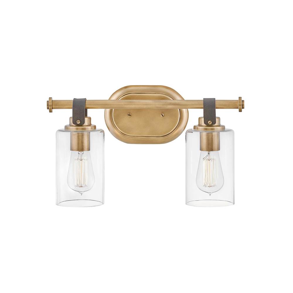 Hinkley Lighting 52882HB Heritage Brass Two Light Vanity Image 1