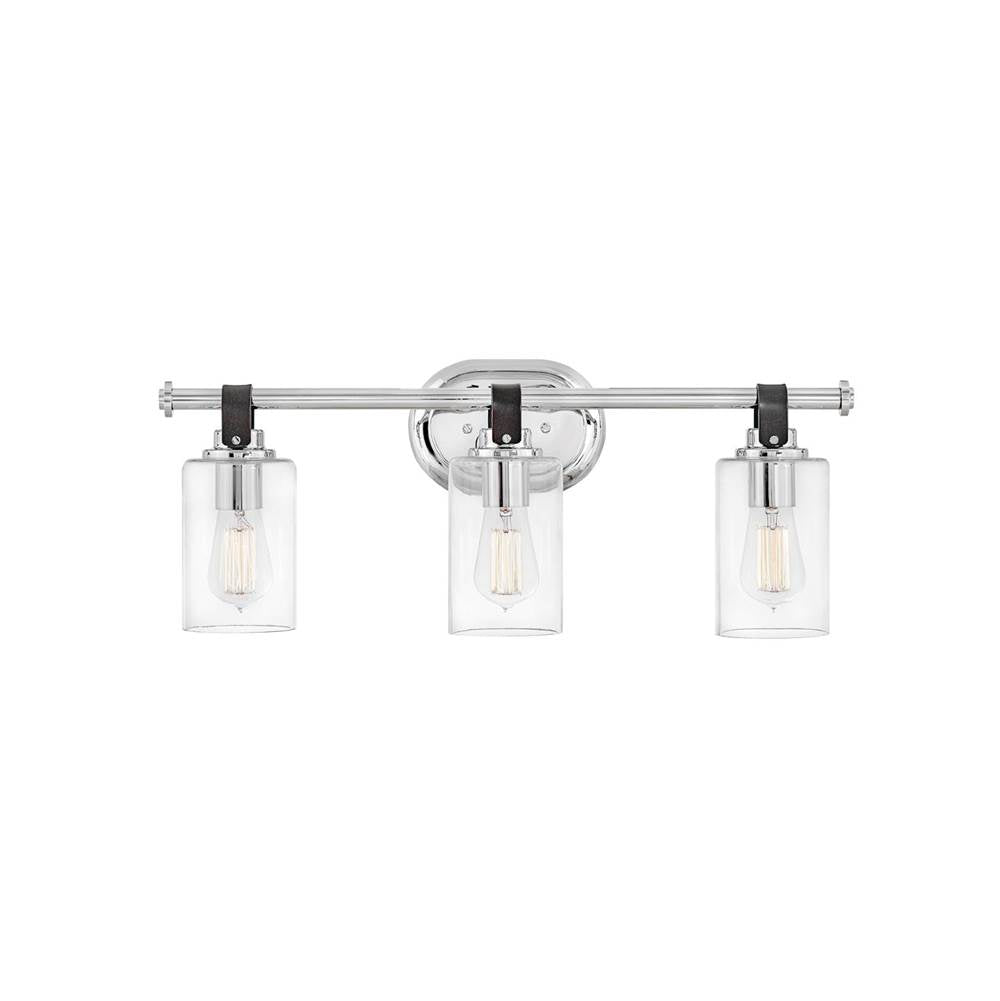 Hinkley Lighting 52883CM Chrome Three Light Vanity Image 1