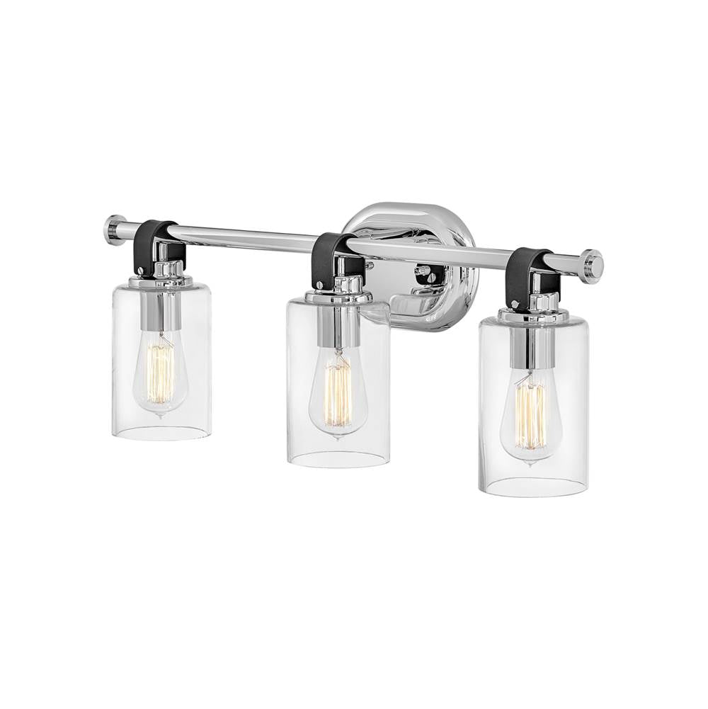 Hinkley Lighting 52883CM Chrome Three Light Vanity Image 3