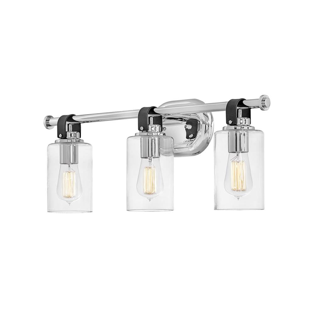 Hinkley Lighting 52883CM Chrome Three Light Vanity Image 2
