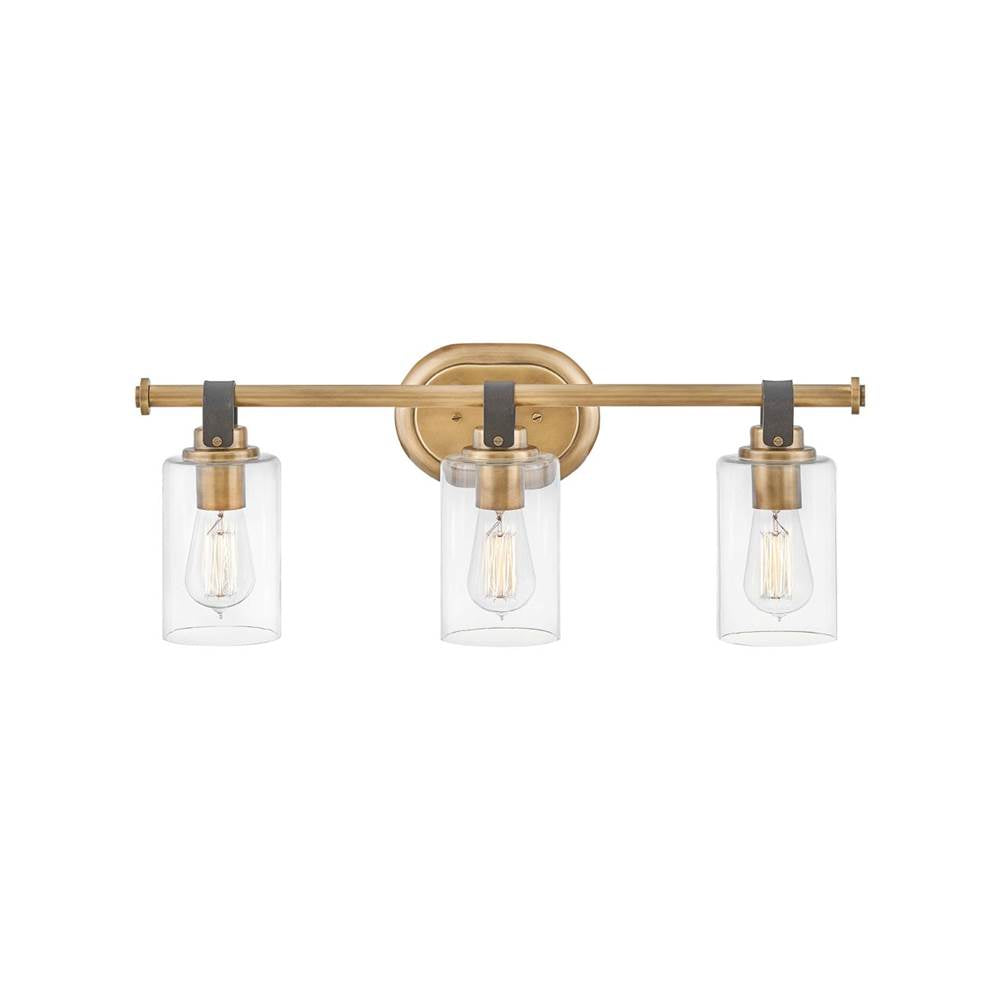 Hinkley Lighting 52883HB Heritage Brass Three Light Vanity Image 1