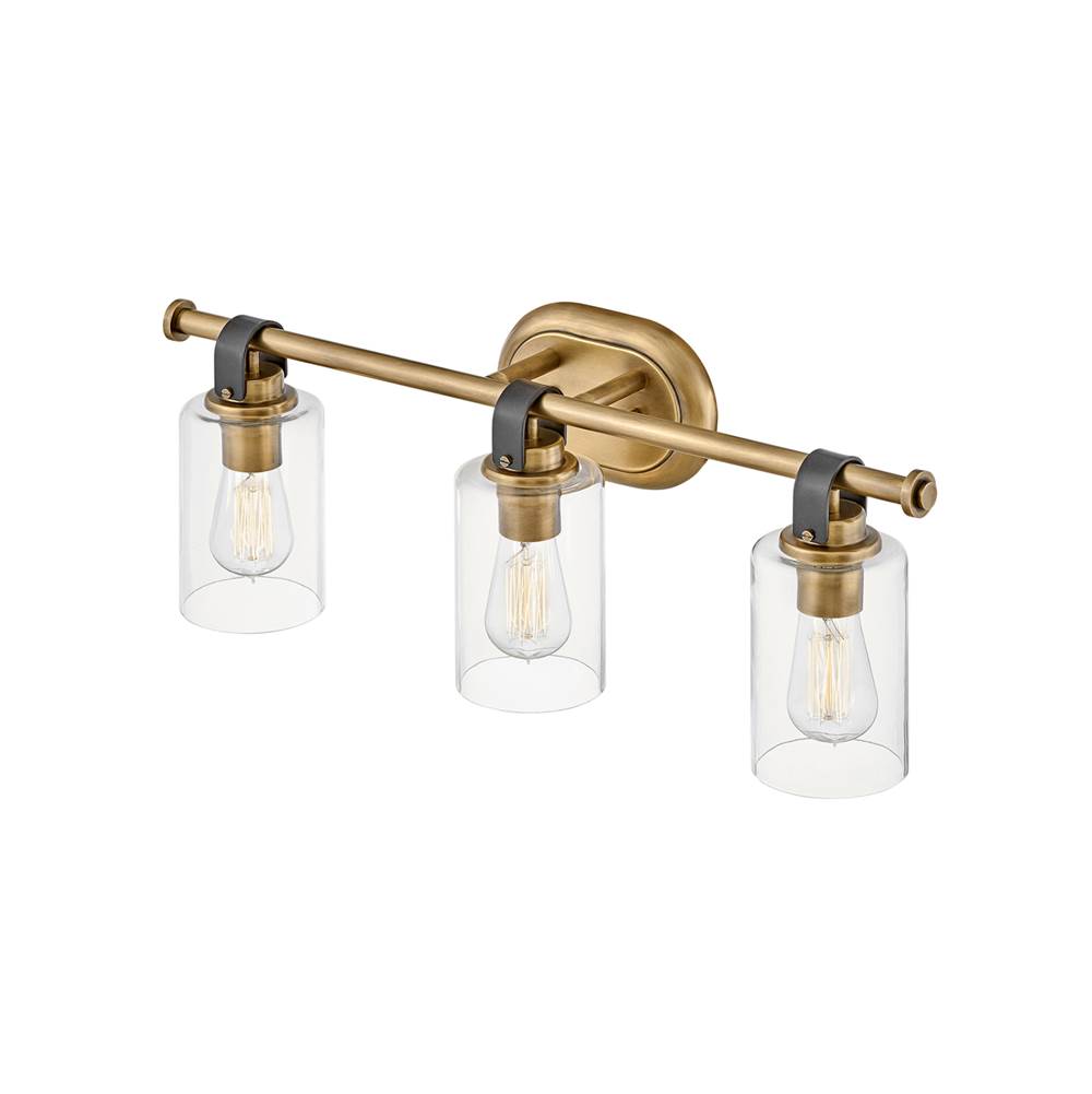 Hinkley Lighting 52883HB Heritage Brass Three Light Vanity Image 3