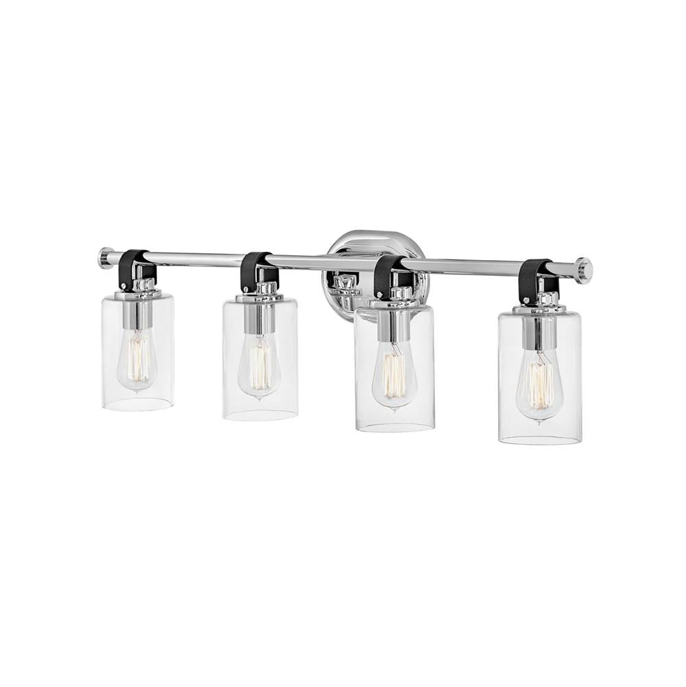 Hinkley Lighting 52884CM Chrome Four Light Vanity Image 3