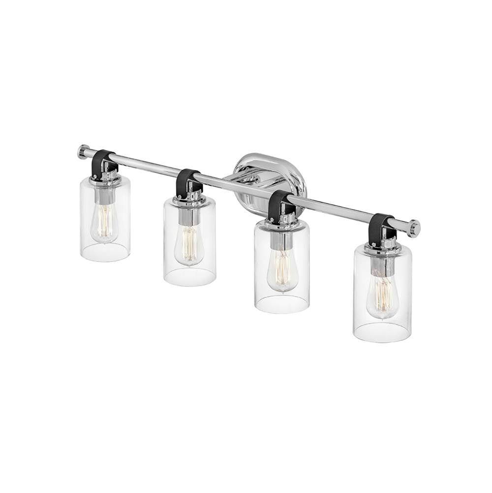 Hinkley Lighting 52884CM Chrome Four Light Vanity Image 2