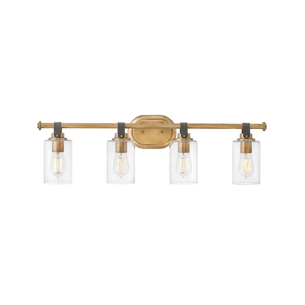 Hinkley Lighting 52884HB Heritage Brass Four Light Vanity Image 1