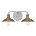 Hinkley Lighting 5292AN Antique Nickel Two Light Vanity Image 1