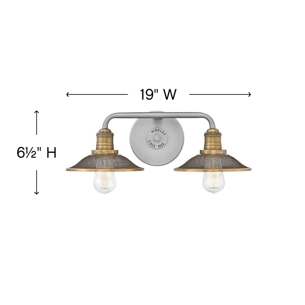 Hinkley Lighting Rigby Two Light Vanity