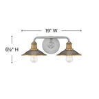 Hinkley Lighting Rigby Two Light Vanity