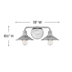 Hinkley Lighting Rigby Two Light Vanity