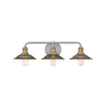 Hinkley Lighting 5293AN Antique Nickel Three Light Vanity Image 1