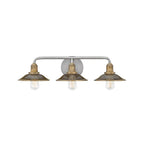 Hinkley Lighting 5293AN Antique Nickel Three Light Vanity Image 1