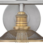 Hinkley Lighting 5293AN Antique Nickel Three Light Vanity Image 7