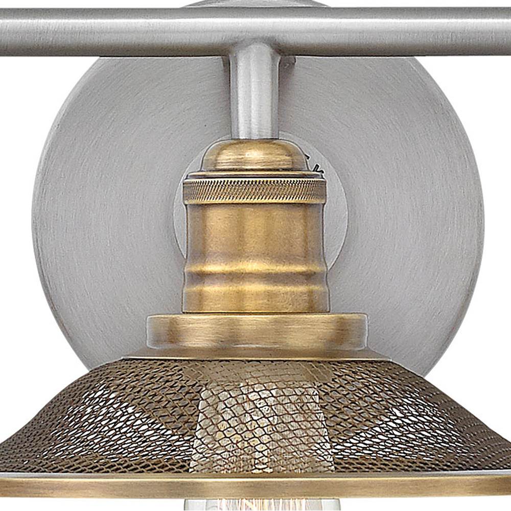 Hinkley Lighting 5293AN Antique Nickel Three Light Vanity Image 7