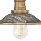 Hinkley Lighting 5293AN Antique Nickel Three Light Vanity Image 6