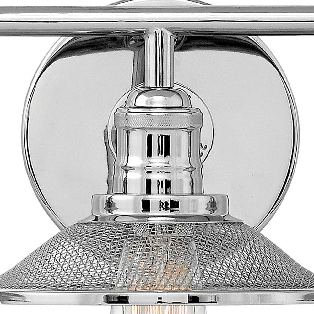 Hinkley Lighting 5293PN Polished Nickel Three Light Vanity Image 3