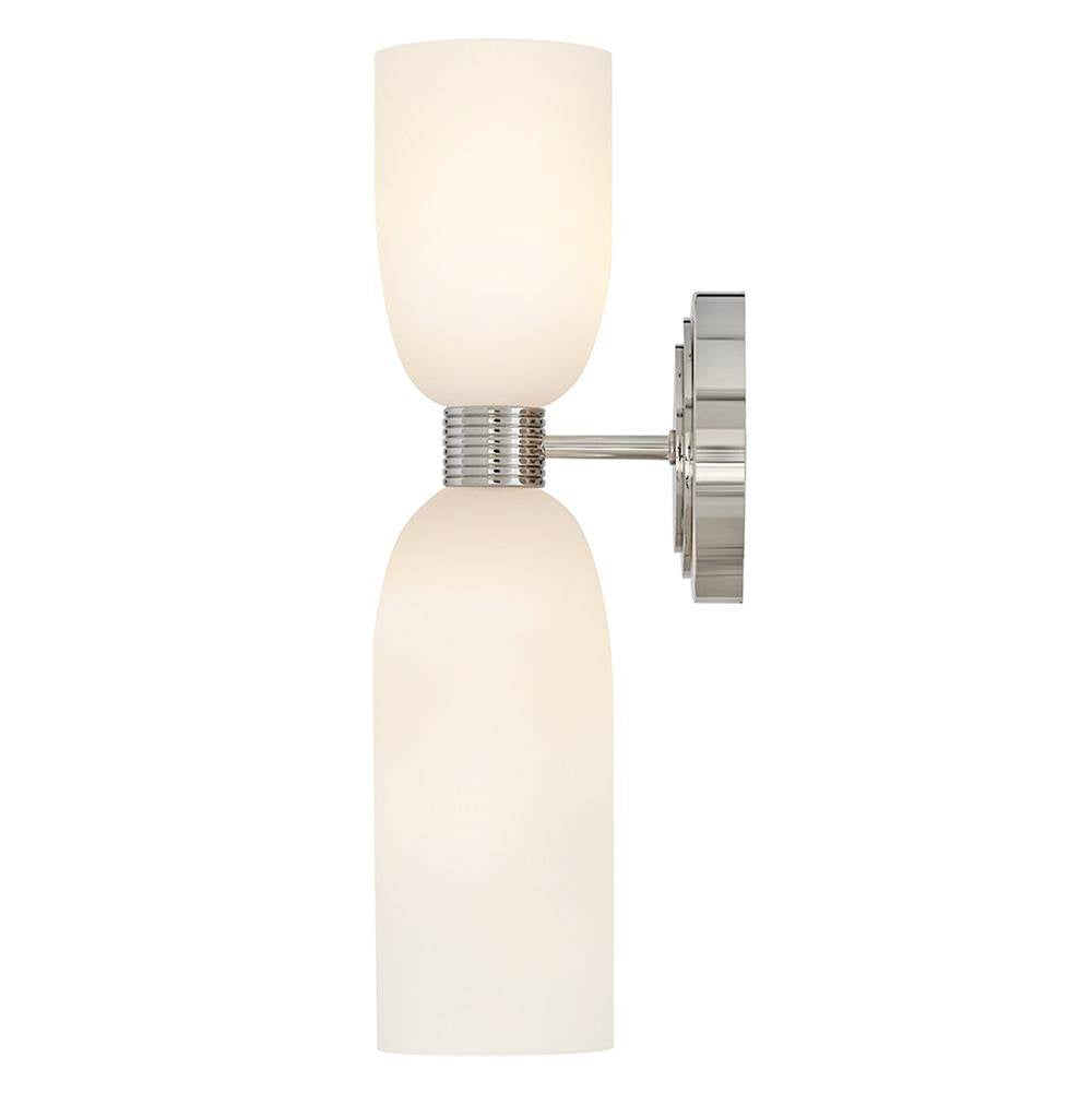 Hinkley Lighting 52960PN-LL Polished Nickel Medium Two Light Sconce Image 5