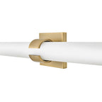 Hinkley Lighting 53062LCB Lacquered Brass Medium Led Vanity Image 6