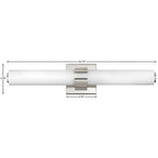 Hinkley Lighting 53062PN Polished Nickel Medium Led Vanity Image 3