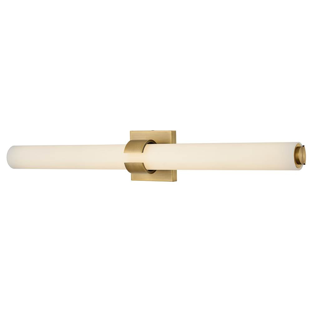 Hinkley Lighting 53063LCB Lacquered Brass Large Led Vanity Image 8