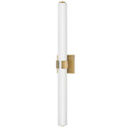 Hinkley Lighting 53063LCB Lacquered Brass Large Led Vanity Image 7