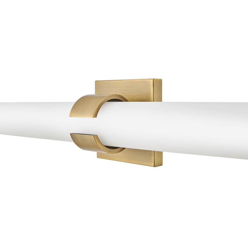 Hinkley Lighting 53063LCB Lacquered Brass Large Led Vanity Image 6