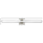 Hinkley Lighting 53063PN Polished Nickel Large Led Vanity Image 3