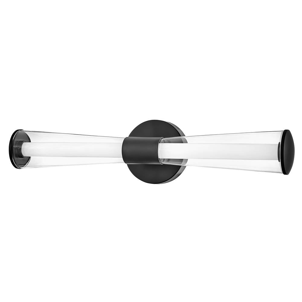 Hinkley Lighting 53102BK Black Medium Led Vanity Image 9