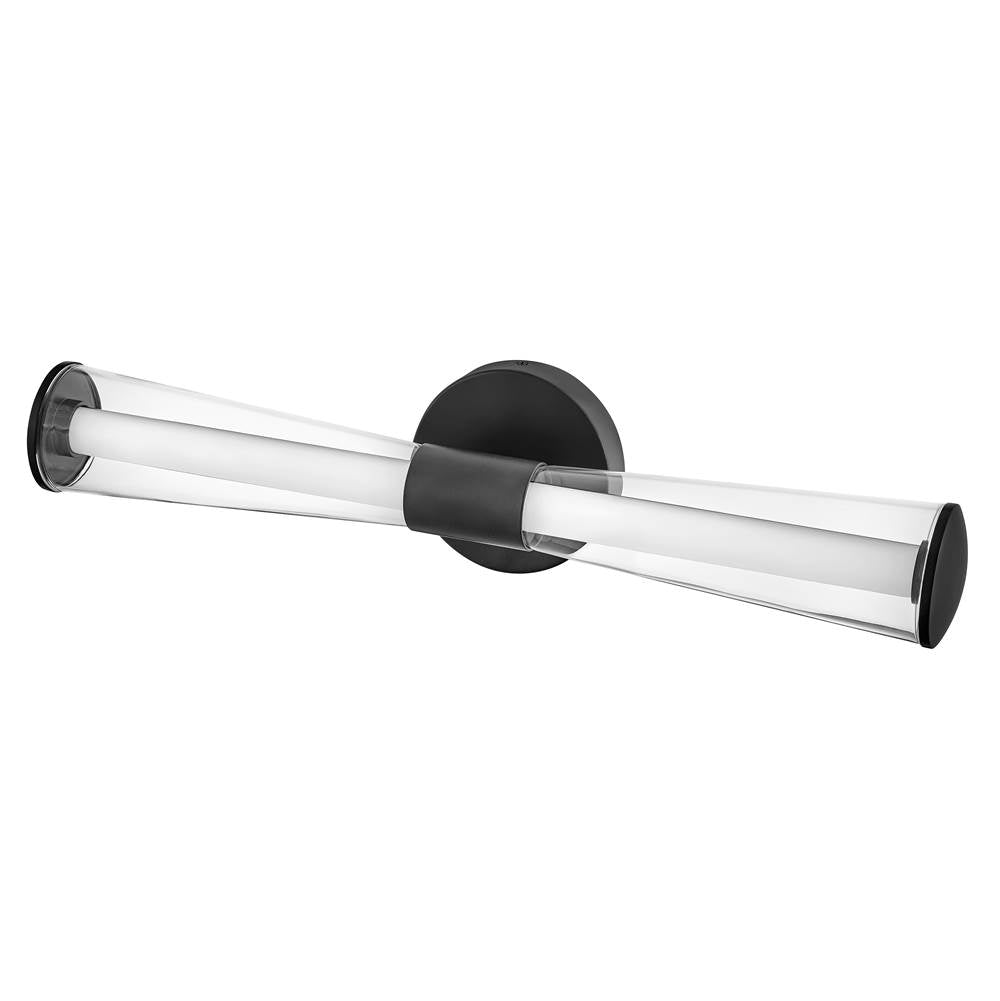 Hinkley Lighting 53102BK Black Medium Led Vanity Image 8