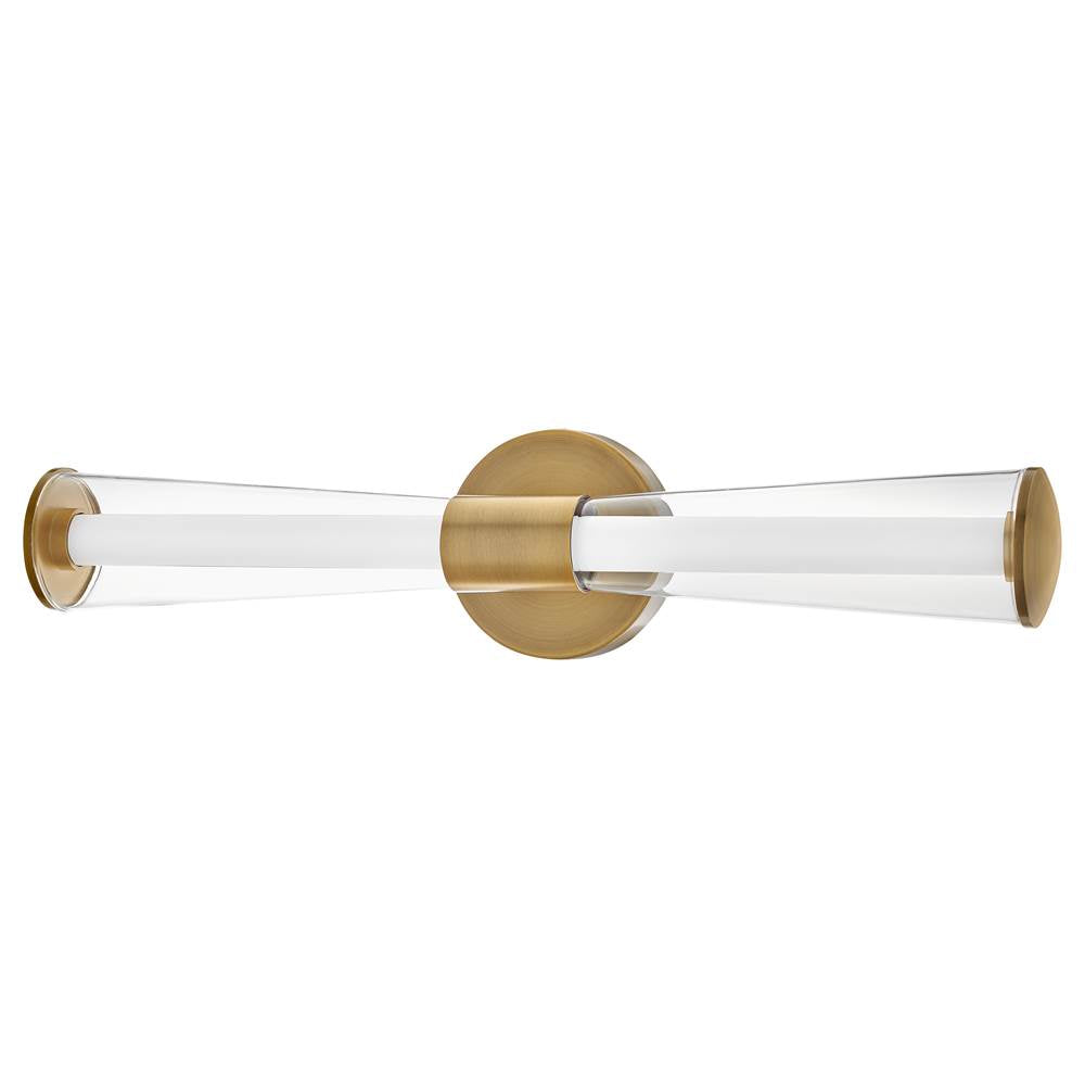 Hinkley Lighting 53102LCB Lacquered Brass Medium Led Vanity Image 8