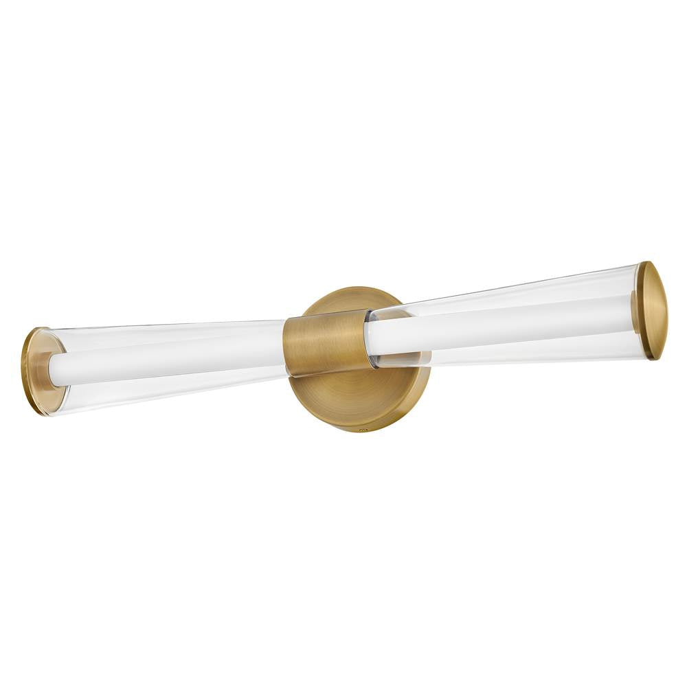 Hinkley Lighting 53102LCB Lacquered Brass Medium Led Vanity Image 6