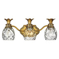 Hinkley Lighting 5313BB Burnished Brass Three Light Vanity Image 1