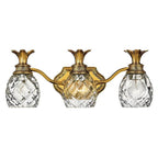 Hinkley Lighting 5313BB Burnished Brass Three Light Vanity Image 1