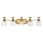 Hinkley Lighting 5315BB Burnished Brass Five Light Vanity Image 1