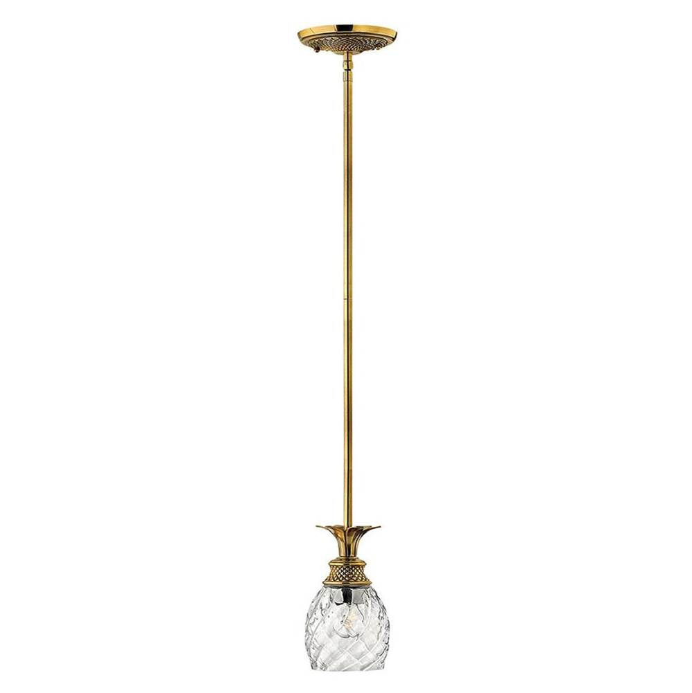 Hinkley Lighting 5317BB Burnished Brass Small Pendant Image 1