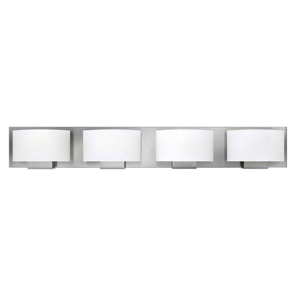 Hinkley Lighting 53554BN Brushed Nickel Four Light Vanity Image 1