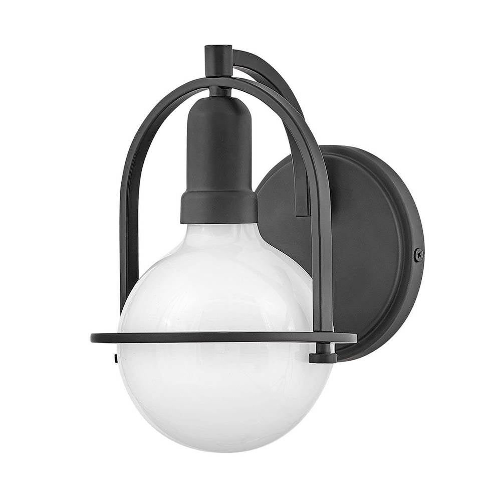 Hinkley Lighting 53770BK Black Single Light Vanity Image 1