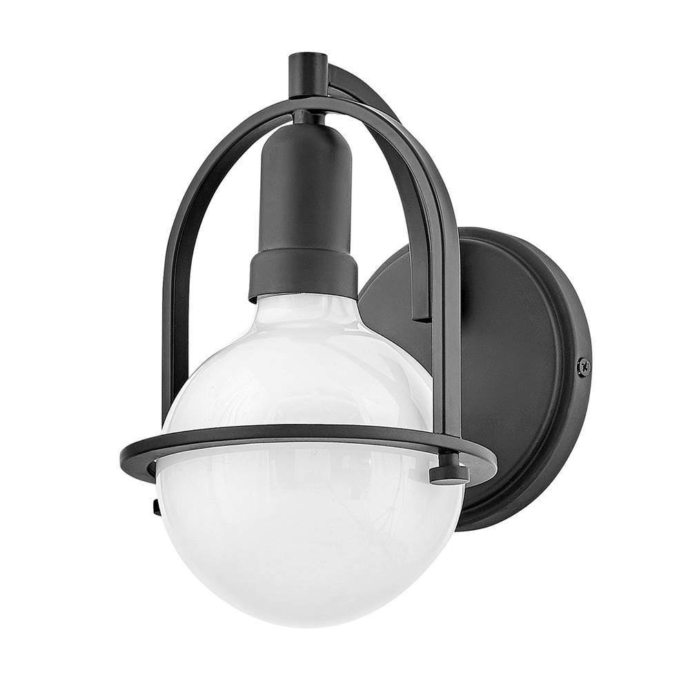 Hinkley Lighting 53770BK Black Single Light Vanity Image 2