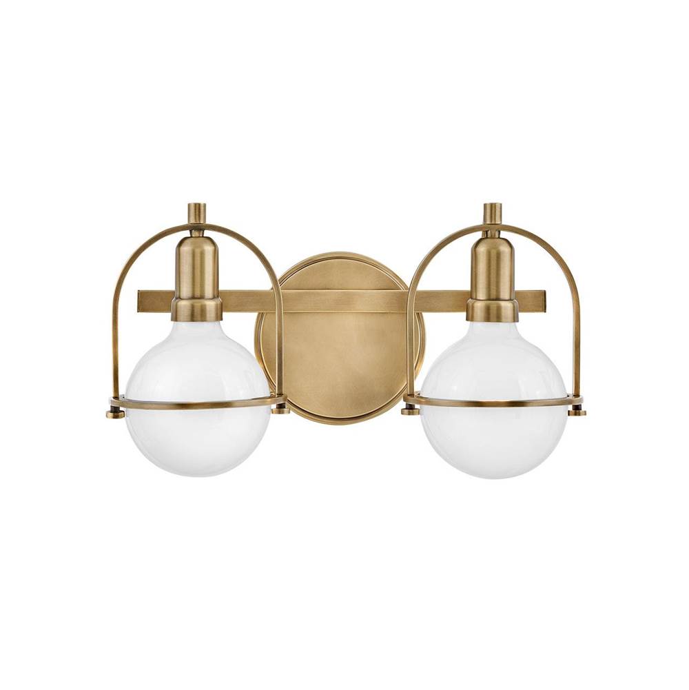 Hinkley Lighting 53772HB Heritage Brass Two Light Vanity Image 1
