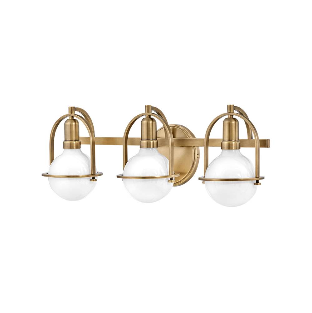 Hinkley Lighting 53773HB Heritage Brass Three Light Vanity Image 3