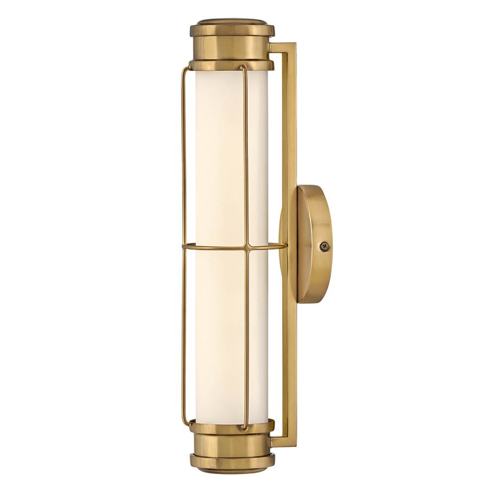 Hinkley Lighting 54300HB Heritage Brass Small Led Sconce Image 2