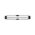 Hinkley Lighting 54302BK Black Medium Led Sconce Image 1