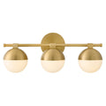 Hinkley Lighting 54563LCB Lacquered Brass Medium Three Light Vanity Image 1