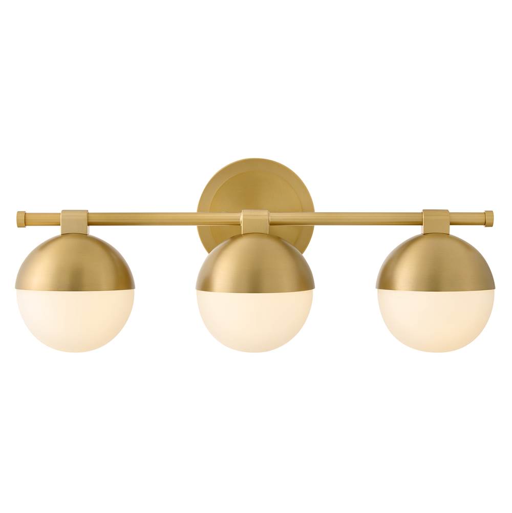 Hinkley Lighting 54563LCB Lacquered Brass Medium Three Light Vanity Image 1