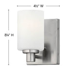 Hinkley Lighting Karlie Single Light Vanity