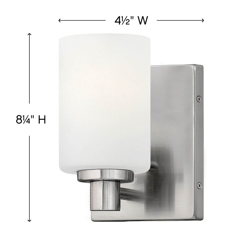 Hinkley Lighting Karlie Single Light Vanity