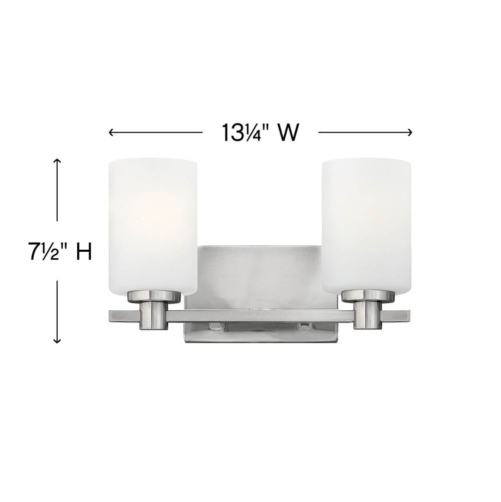 Hinkley Lighting Karlie Two Light Vanity