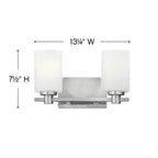 Hinkley Lighting Karlie Two Light Vanity