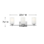 Hinkley Lighting Karlie Three Light Vanity