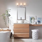 Hinkley Lighting 54623CM Chrome Three Light Vanity Image 6