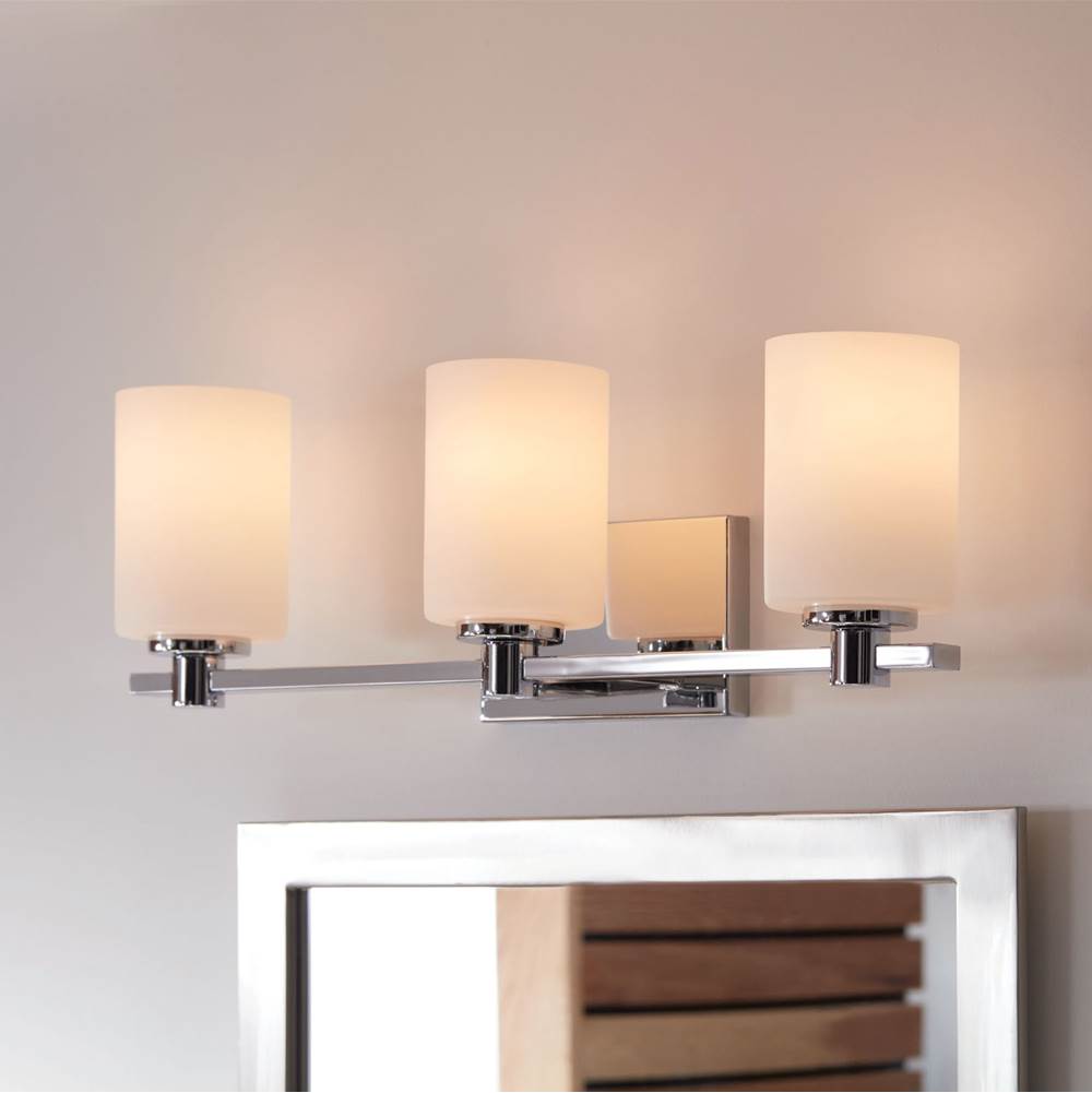 Hinkley Lighting 54623CM Chrome Three Light Vanity Image 5